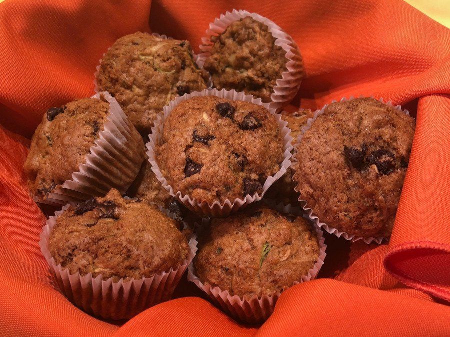 Chocolate Chip Zucchini Muffins
